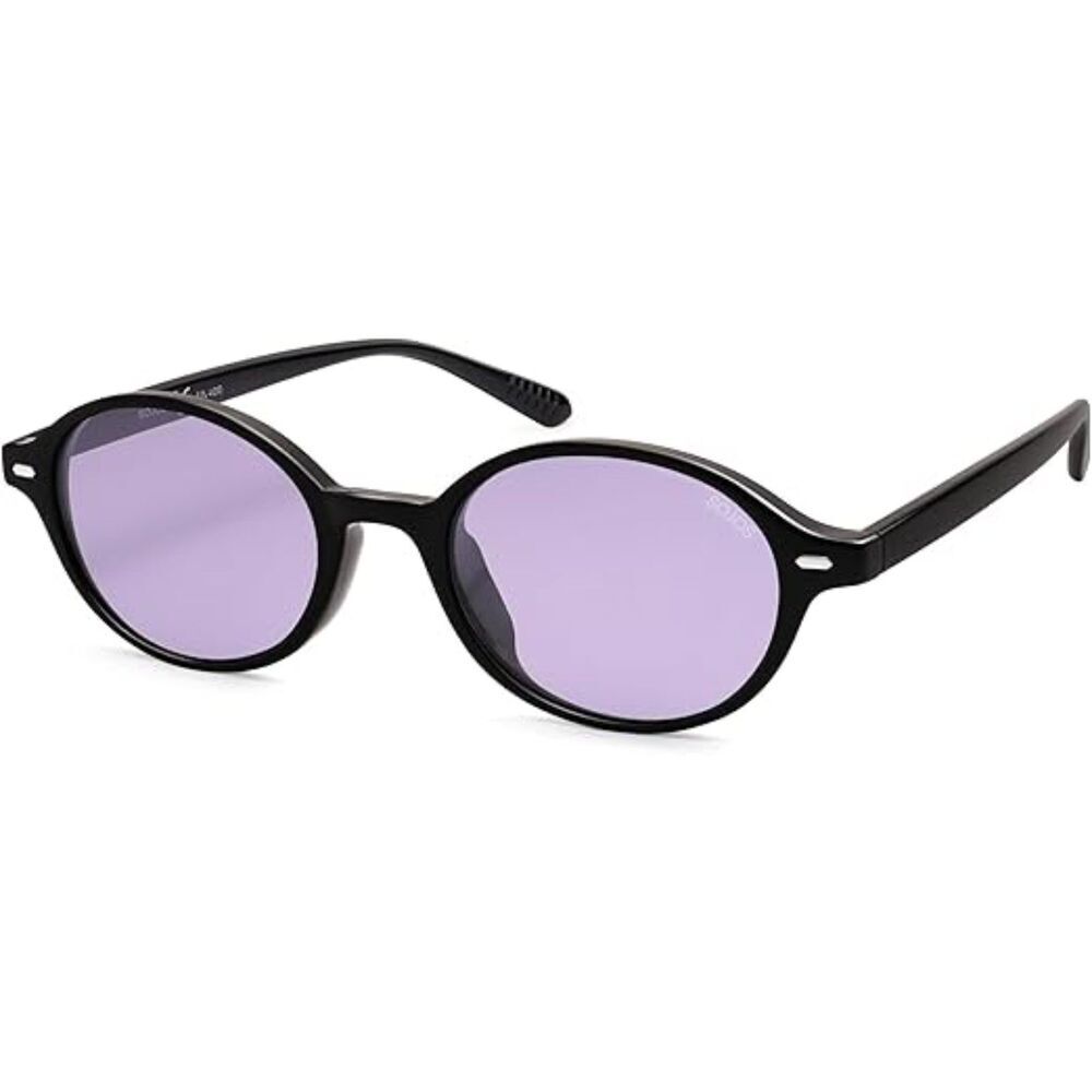 Trendy Polarized Sunglasses for Men and Women Small Oval Retro SJ2612